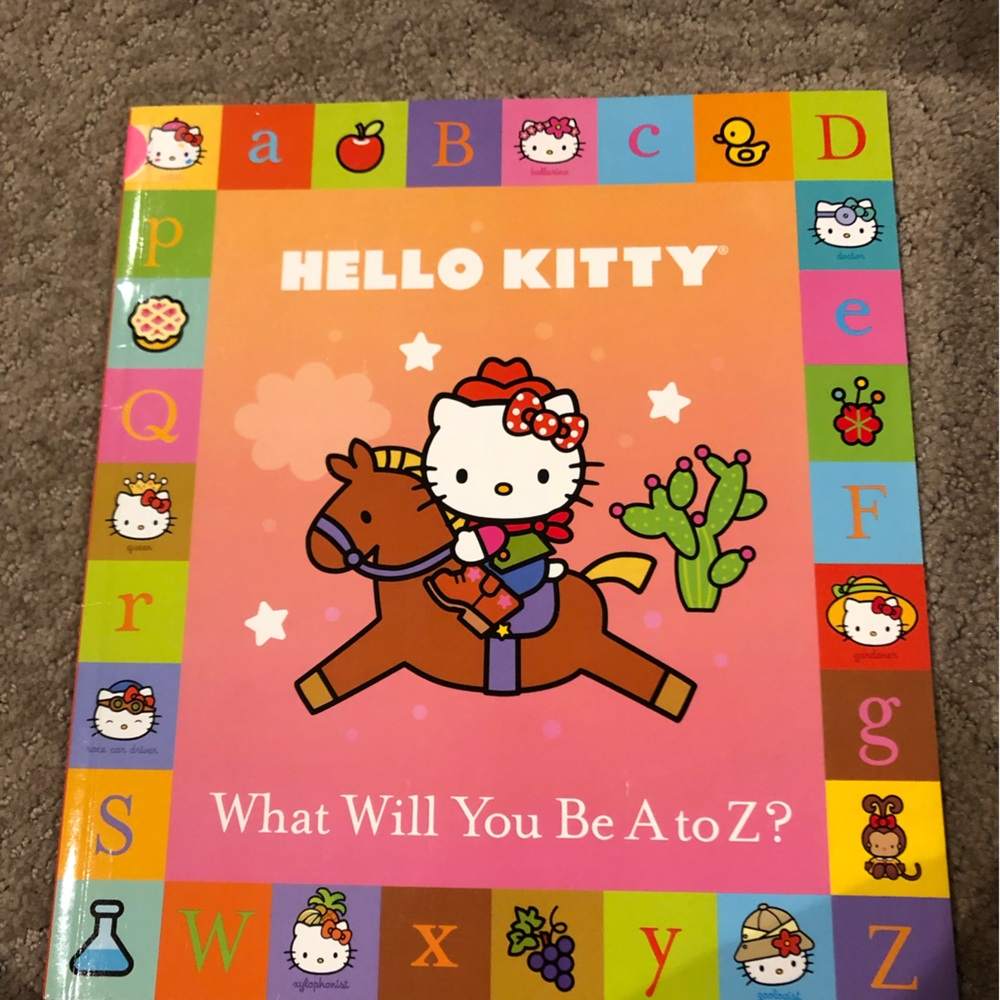 📚5 for $15 Hello Kitty What Will You Be A to Z
